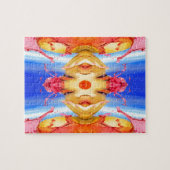 Bovenkant draaien legpuzzel (Horizontaal)