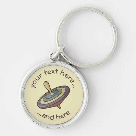 Bovenkant draaien sleutelhanger (Voorkant)