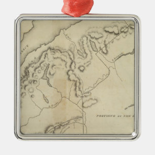 Bovenkant en Neder-Canada Metalen Ornament