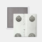 Bovenkant: Gaulish Coin of the Remes obverse Magneet (Voorkant / Achterkant)