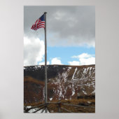 Bovenkant gebergte met Poster van de Natuur van de (Voorkant)