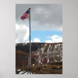 Bovenkant gebergte met Poster van de Natuur van de