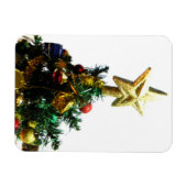 Bovenkant I van de Ster van Kerstmis Magneet (Horizontaal)