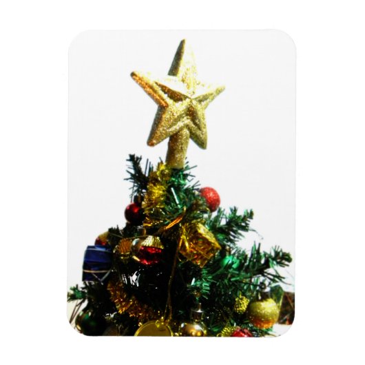 Bovenkant I van de Ster van Kerstmis Magneet (Verticaal)
