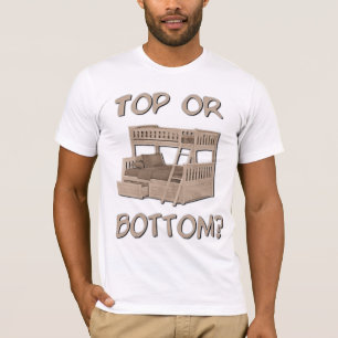 Bovenkant of onderkant t-shirt