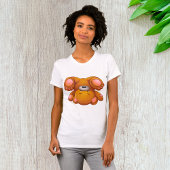 Bovenkant Teddy Bear Womens T-Shirt