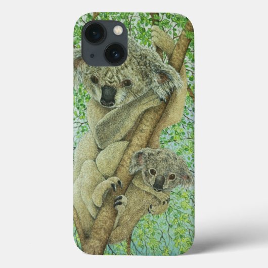 Bovenkant van de boom Case-Mate iPhone case (Achterkant)