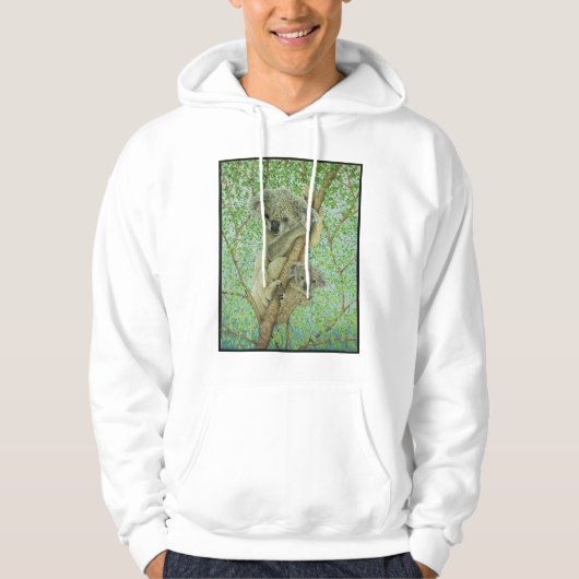 Bovenkant van de boom hoodie (Voorkant)