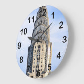 Bovenkant van de Chrysler Building NYC-klok Grote Klok (Hoek)