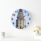 Bovenkant van de Chrysler Building NYC-klok Grote Klok (Huis)