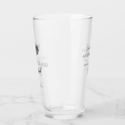 Bovenkant van de eilandwijnbouw Drink glas (Rechts)