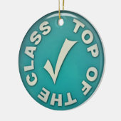 bovenkant van de klasse keramisch ornament (Links)