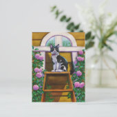 Bovenkant van de Ladder Briefkaart (Staand voorkant)