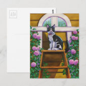 Bovenkant van de Ladder Briefkaart (Voorkant / Achterkant)