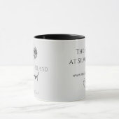 Bovenkant van de mok van de Winery Grey (Midden)