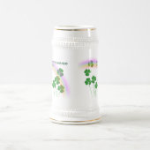 Bovenkant van de Morning St. Patrick's Day Shamroc Bierpul (Center)