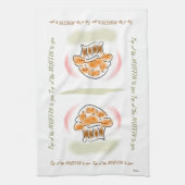 Bovenkant van de Muffin Kitchen Towel Theedoek (Verticaal)