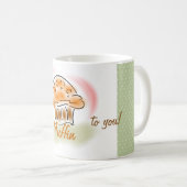 Bovenkant van de Muffin-Mok Koffiemok (Voorkant rechts)