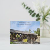 Bovenkant van de Rock Natuur Trail Briefkaart (Staand voorkant)