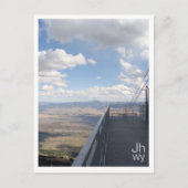 Bovenkant van de tram briefkaart (Voorkant)