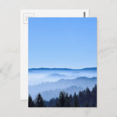 Bovenkant van de wereld briefkaart (Voorkant / Achterkant)