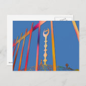 Bovenkant van een moskee briefkaart (Voorkant / Achterkant)