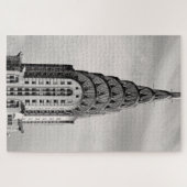 Bovenkant van het Chrysler-gebouw NYC - B&W Legpuzzel (Horizontaal)