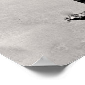 Bovenkant van het Chrysler-gebouw NYC - B&W Poster (Hoek)