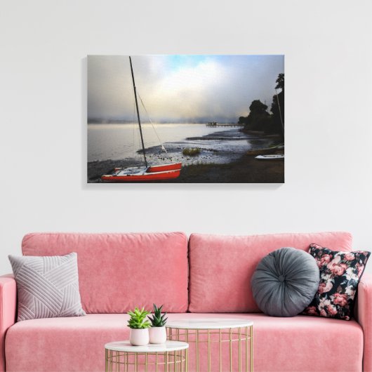 Bovenkant van het Inverness Canvas 23x15 afdrukken (Insitu (Woonkamer))