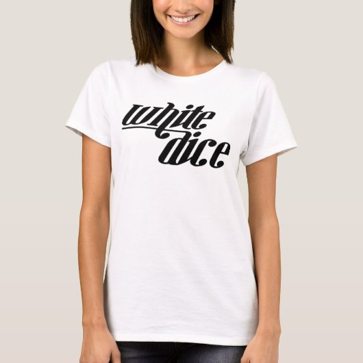 Bovenkant vrouwen t-shirt (Voorkant)