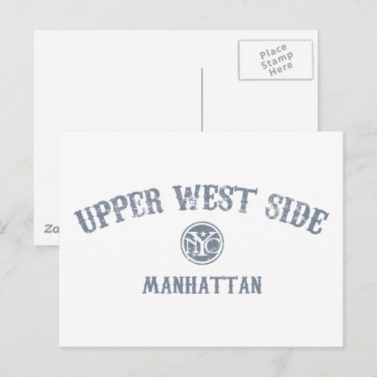 Bovenkant westkant briefkaart (Voorkant / Achterkant)