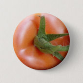Bovenknop tomaten ronde button 5,7 cm (Voorkant)