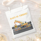 Bovenkraan voor bouwvoertuigen bedankzakje (Geknipt)
