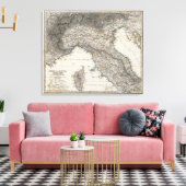 Bovenland en Midden-Italië Canvas Afdruk (Insitu (Woonkamer))