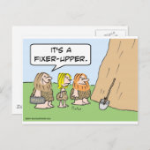 bovenleer voor hoofdredacteur voor grot briefkaart (Voorkant / Achterkant)