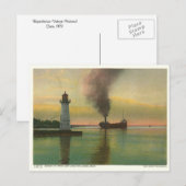  bovenlicht (vuurtoren) briefkaart (Voorkant / Achterkant)