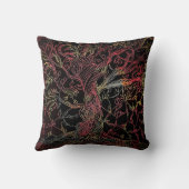 bovenliggende voorouderlijke boom kussen (Achterkant)