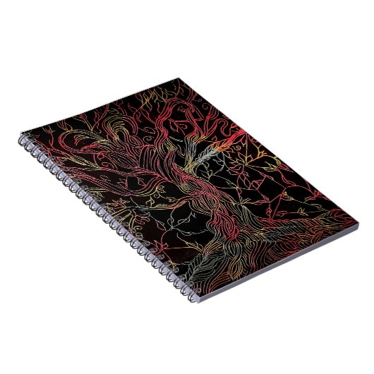 bovenliggende voorouderlijke boom notitieboek (Rechterzijde)