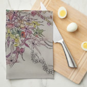 bovenliggende voorouderlijke boom theedoek (Quarter Fold)