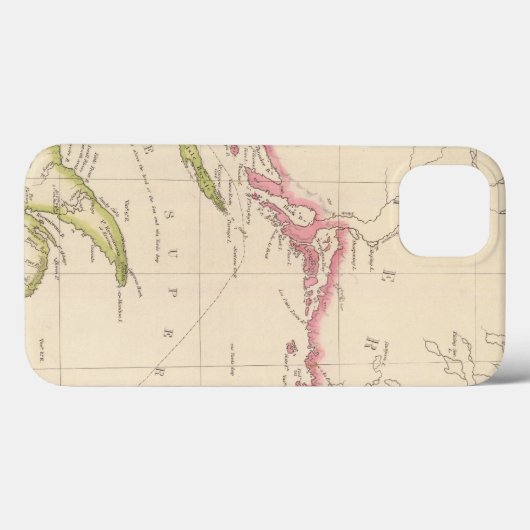 Bovenmeer Case-Mate iPhone Case (Achterkant (horizontaal))