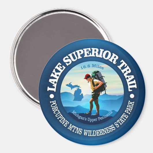 Bovenmeer (Hiker C) Magneet (Voorkant / Achterkant)