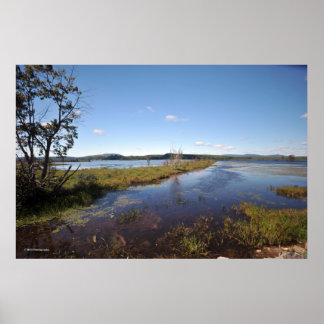 Bovenmeer in de Adirondacks. druk 08 240 Poster