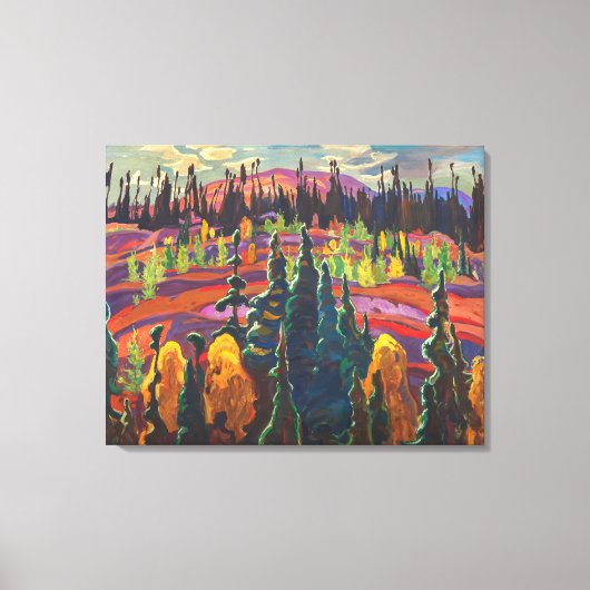 Bovenmeer land A. Y. Jackson | Canvas Afdruk (Voorkant)