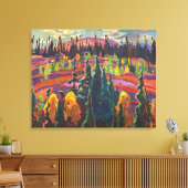 Bovenmeer land A. Y. Jackson | Canvas Afdruk (Insitu (Woonkamer))