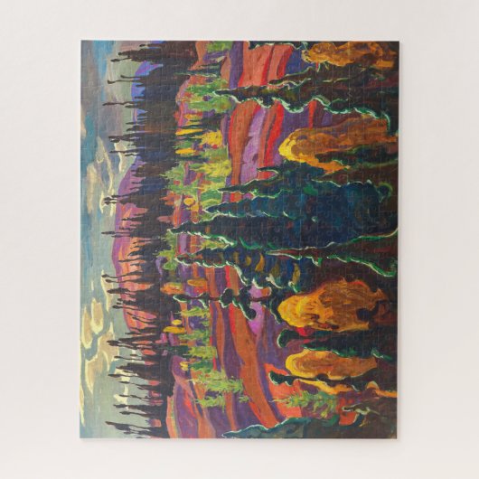 Bovenmeer land A. Y. Jackson | Legpuzzel (Verticaal)