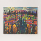 Bovenmeer land A. Y. Jackson | Legpuzzel (Horizontaal)