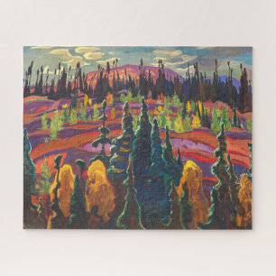 Bovenmeer land A. Y. Jackson Legpuzzel