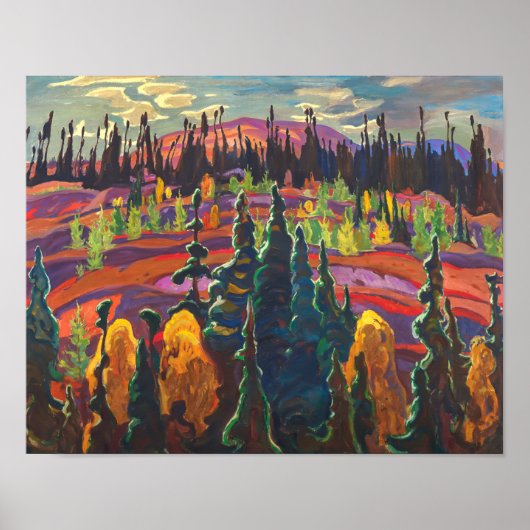 Bovenmeer land A. Y. Jackson | Poster (Voorkant)