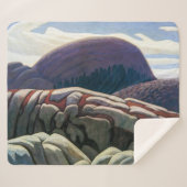 Bovenmeer | Lawren Harris | Sherpa Deken (Voorkant (horizontaal))