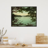 Bovenmeer Loon, Adirondacks, New York Poster (Keuken)